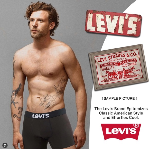 Levi’s 3 Pack Boxer Briefs - Picture 3 of 5